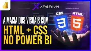 TUTORIAL | COMO FAZER VISUAIS COM HTML E CSS NO POWER BI