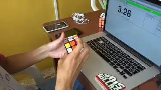 Rubiks cube solved in 8.11 seconds