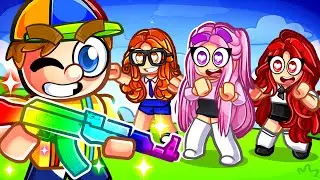 I Spent $1,000,000 To RIZZ MY CRAZY FAN GIRLS In Roblox Rivals!