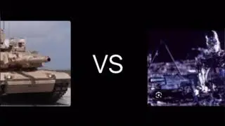 Could a single M1A2 Abrams Tank defeat 10 T-800 Terminators?