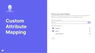 Custom Attribute Mapping for Directory Sync