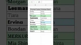 Menghapus Semua Format di Excel Secara Cepat #Shorts