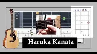 Guitar Tab (Naruto Ost) Haruka Kanata - ASIAN KUNG-FU GENERATION | Melody Tutorial Sheet 