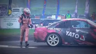 Wypadek Karoliny Pilarczyk I Runda Drift Open Toruń Motopark 2k17