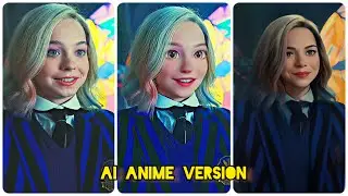 Wednesday Addams Family Sinclair_ Vs_AI Animation Video_