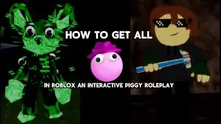 How To Get “ALL SKIN BADGES” In Roblox AN INTERACTIVE PIGGY ROLEPLAY!