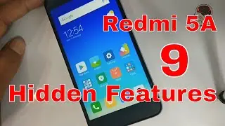 🔥Xiaomi Redmi 5A TOP 9 Hidden Tips and Tricks | Features! | You must know