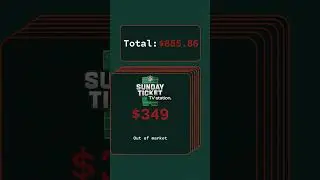 We calculated the cost of watching every NFL game