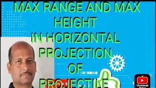 Maximum Height and Range in Projectile Motion #projectilemotion
#पलायनवेग