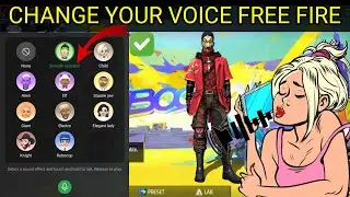 How To Change Voice In Free Fire 2024 |Voice Changer App For Free Fire 2024 | FF Voice Changer 2024