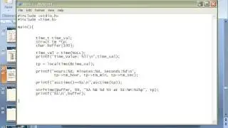 11 12 Date & Time Functions PT2 | C Tutorial