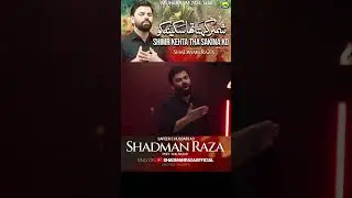 Shimr Kehta Tha Sakina (S.A) Ko | Shadman Raza |New Nohay 2024 #shadmanraza #shimrkehtatha