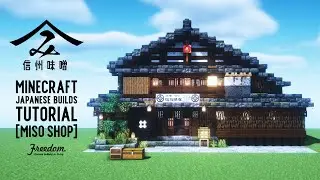 [Building a Realistic Japanese House in Minecraft] Soba restaurant and inn #127