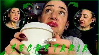 Asmr Roleplay secretaria cotilla 🧐