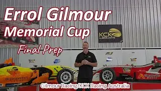 Finishing touches before the Errol Gilmour Memorial Cup, Australian Formula Open