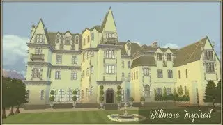 The Sims 4|Biltmore Inspired|Speed Build|Part 1 (NO CC)