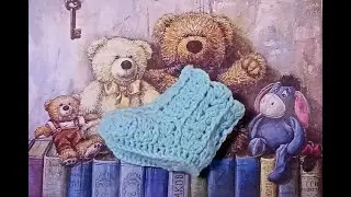 Пинетки крючком. Часть 1. (подошва)