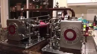 Duplex Corliss Steam Engine