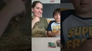Uno game. We played uno. Mommy player 2 cheated!