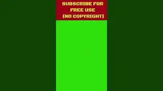 Green Screen No Copyright. (1)