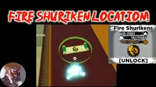 Fire Shuriken Location! Shindo Life • Roblox