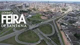 CONHEÇA FEIRA DE SANTANA  - Imagens Aéreas com drone