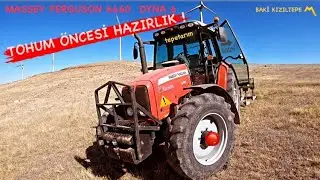 RÜZGAR GÜLLERİ MANZARALI TOHUM HAZIRLIĞI ! Imassey ferguson 6460I