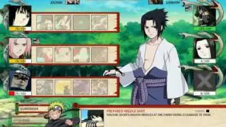 Naruto Arena - Tevinhead (Jounin) vs Sannin
