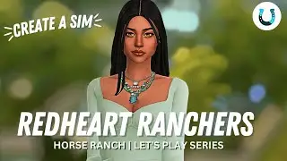 The Sims 4: Horse Ranch 🐴❤️ Starting a NEW Let's Play Series! | Create A Sim and Introduction 🐴❤️