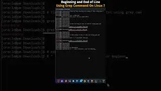 Beginning || End of Line || Using Grep Command On Linux ? @kayyum698