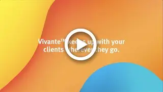 Welcome to the Vivante experience – Sound performance on Vivante is our best yet