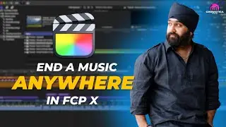 How to end song anywhere in Final cut pro x | Hindi