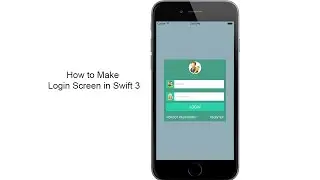 How to Make Login Screen with Swift 3 Keyboard Ep 3