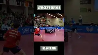IMPENETRABLE WALL VS. UNSTOPPABLE FORCE! #shorts #tabletennis