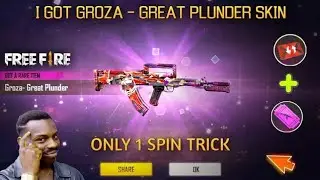I got parmanent groza gun sckin free fair