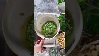 Homemade Pesto #pesto