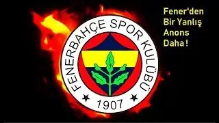 Fener'den Bir Yanlış Anons Daha! Fenerbahçe Resmi İnternet Sitesi Mağlubiyeti 2-0 Olarak Duyurdu!