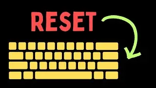 How to Reset Keyboard Settings in Windows 11