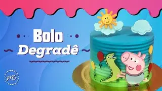 Bolo degradê