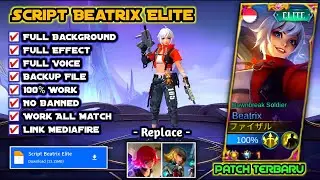Script Skin Beartix Elite No Password Full Effect And Voice Patch Terbaru
