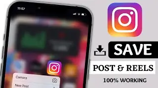Save Instagram Post , Videos & Reels in your iPhone Camera Roll | LATEST UPDATE