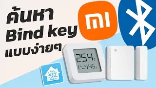 Xiaomi Sensor ใช้กับ Home Assistant ไม่ต้องแฟลชก็ได้แค่ต้องใช้ Bindkey