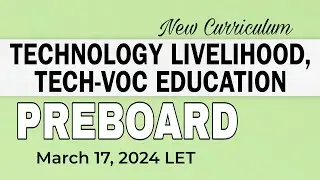 TLTVE | March 2024 LET | PREBOARD