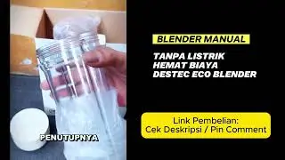 🛒Keranjang: ECO BLENDER MANUAL DESTEC TANPA LISTRIK