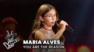 Maria Alves - “You Are The Reason” | Provas Cegas | The Voice Kids Portugal 2025