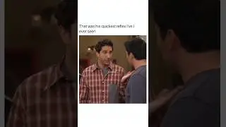 That Hey...when joey tear Ross's shirt...was so funny 🤣🤣🤣 | Friends #friendsfunnyvideo