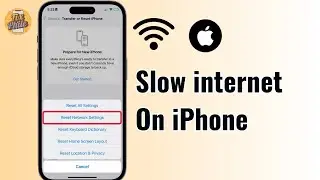 How to Fix Slow Internet on iPhone – WiFi & Mobile Data Speed Boost