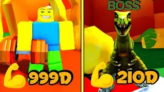 НОВЫЙ ПАРОДОКСАЛЬНЫЙ МИР! В ОБНОВЛЕНИИ Deadlift Simulator | ROBLOX