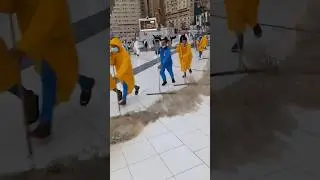Makkah Cleaning | #makkah #shortvideo #shortvideo #shortvideo #khanakaba #religion #mecca #shorts