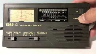 Korg AT 12 Chromatic Tuner 1980s